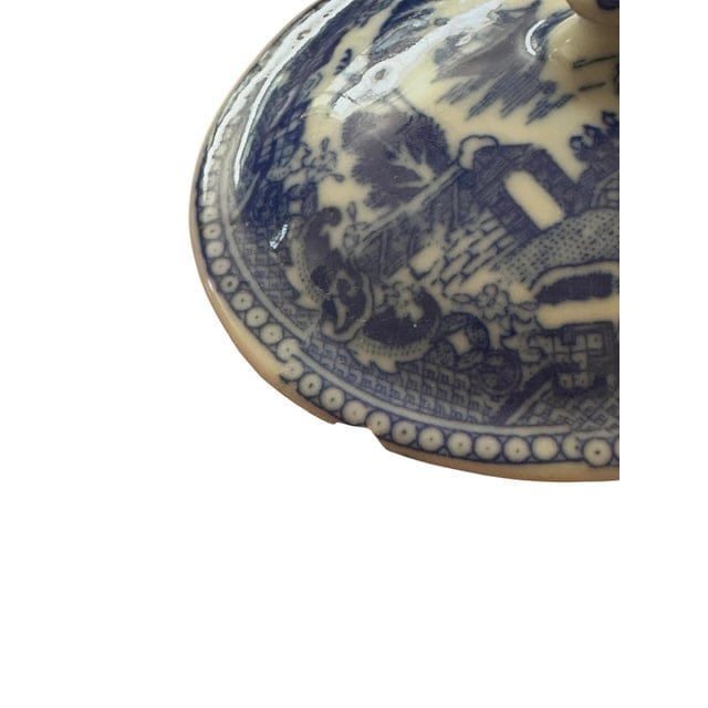 1940s Miniature Blue Willow Children’s Tea Set – 30 Pieces – Occupied Japan | IdleHour