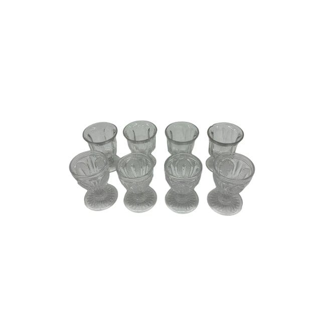 19th Century Antique Boston & Sandwich Goblets - Set of 8 | IdleHour