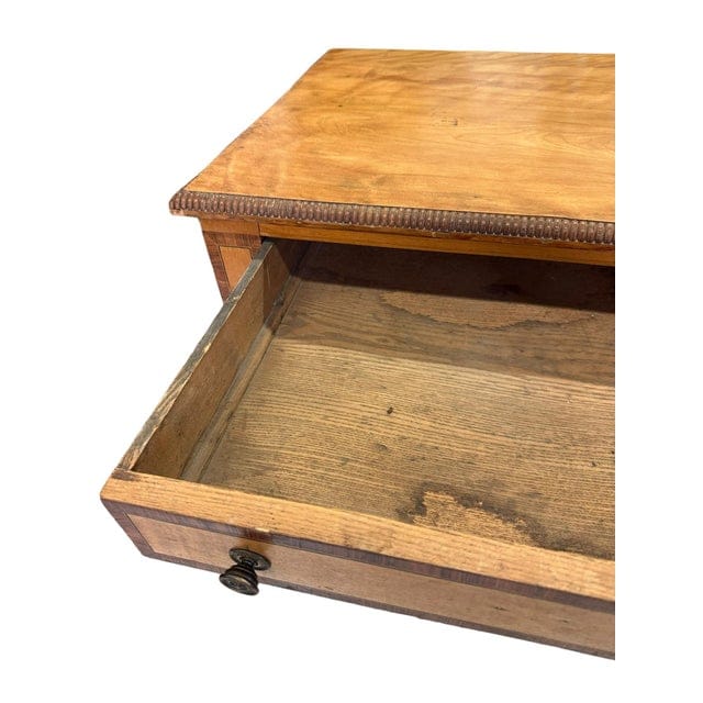 19th Century William IV Satinwood Writing Desk With Tulipwood Marquetry | IdleHour