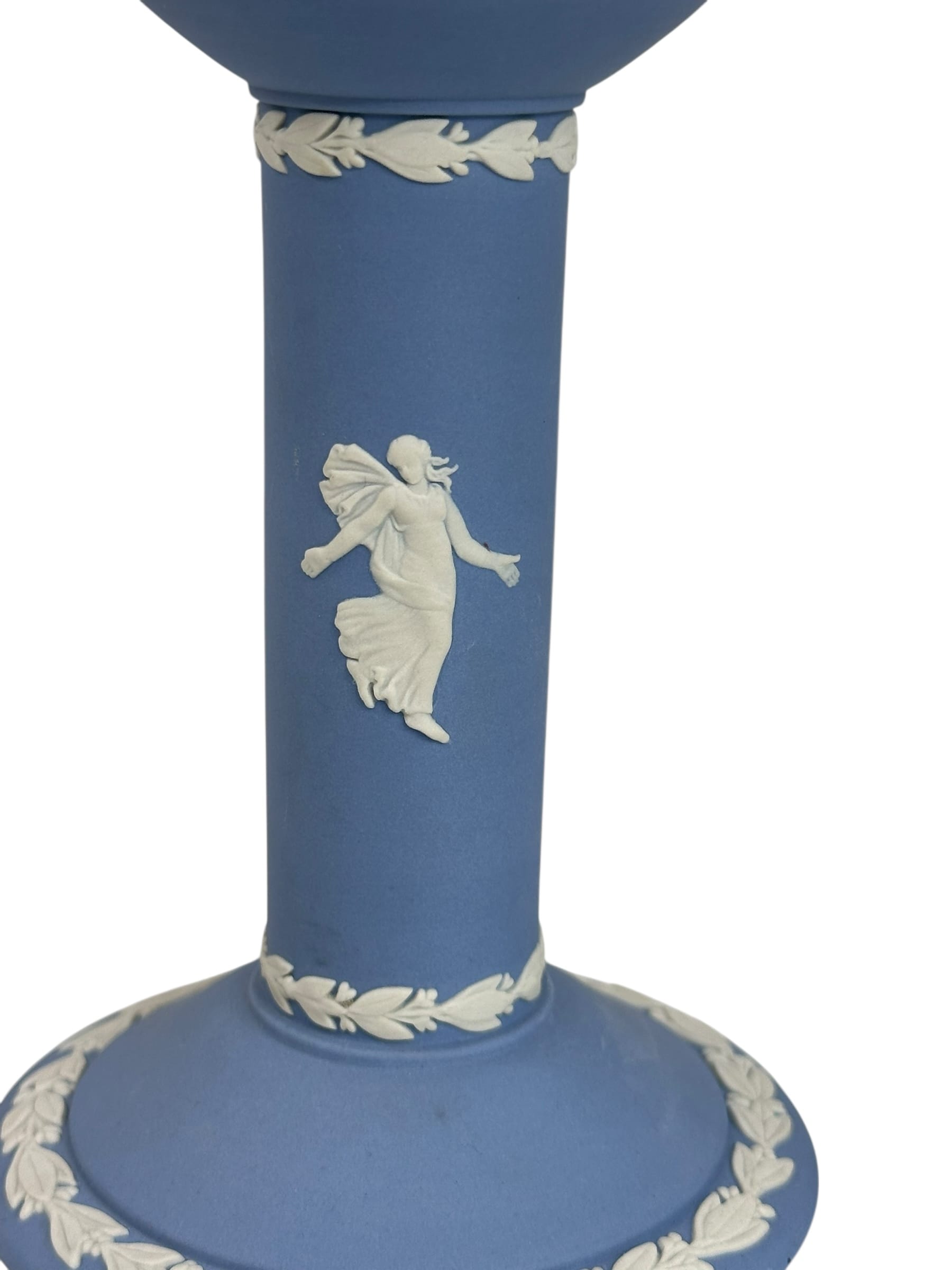 Pair of Late 20th Century Wedgwood Jasperware Candlesticks | IdleHour