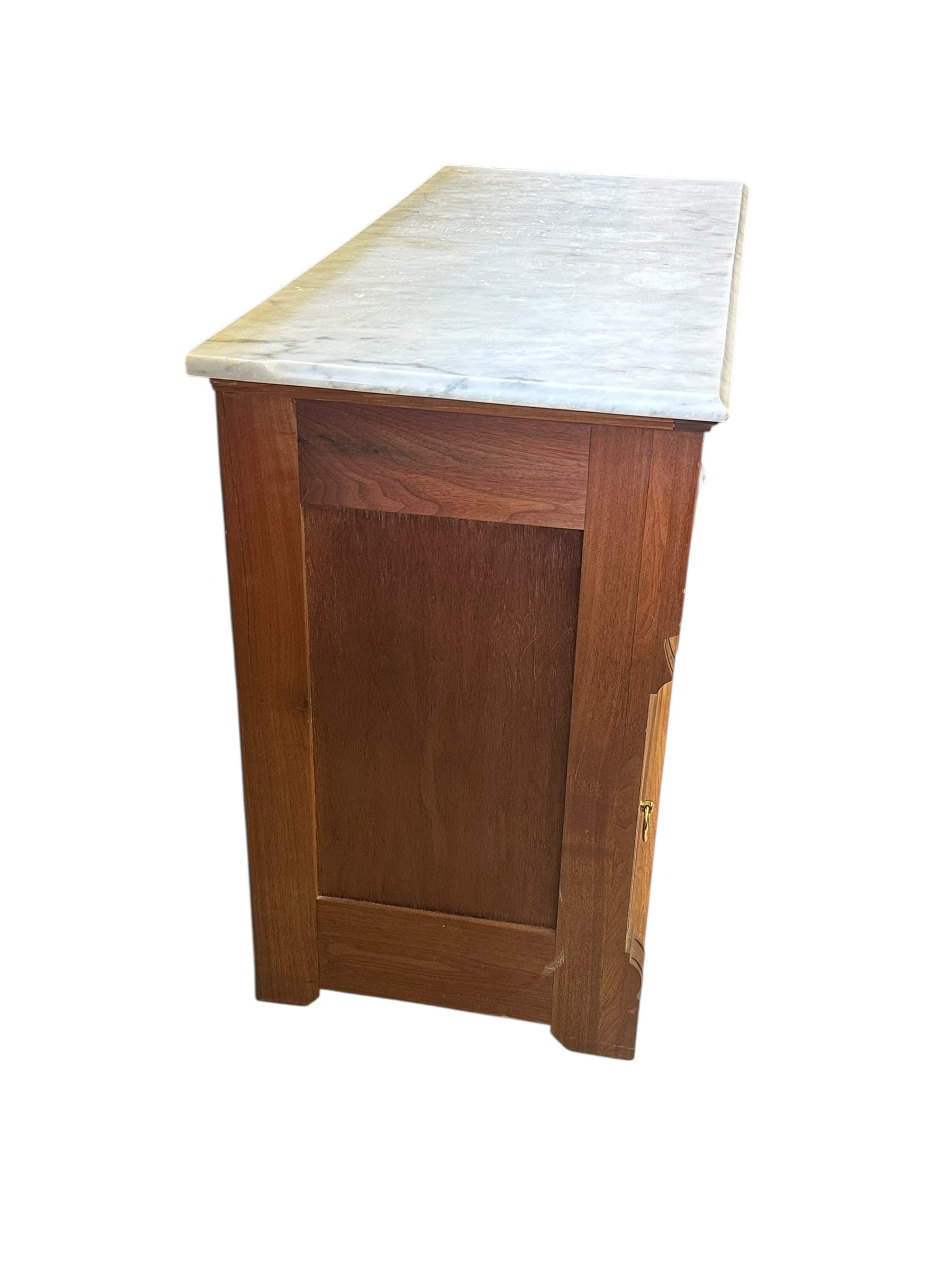 Antique Marble Topped French Provincial Sideboard | IdleHour