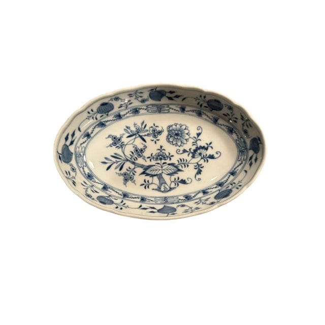 Antique 19th Century Meissen Blue Onion Platter | IdleHour