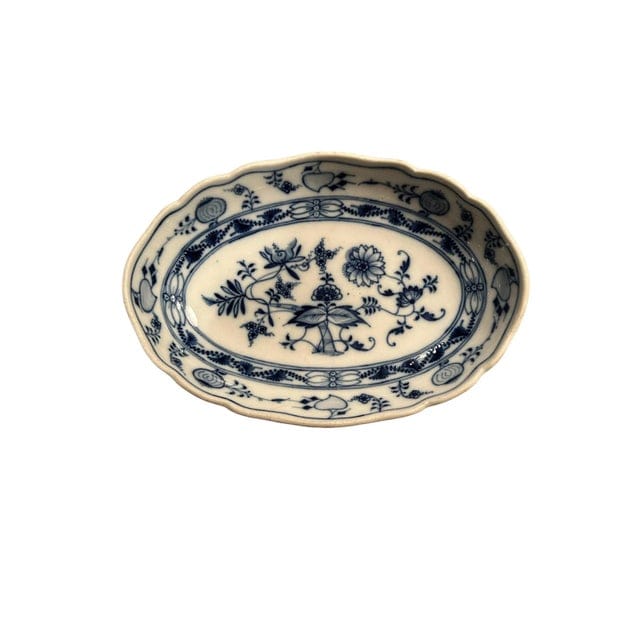 Antique Early 20th Century Meissen Teichert Blue Onion Bowl | IdleHour