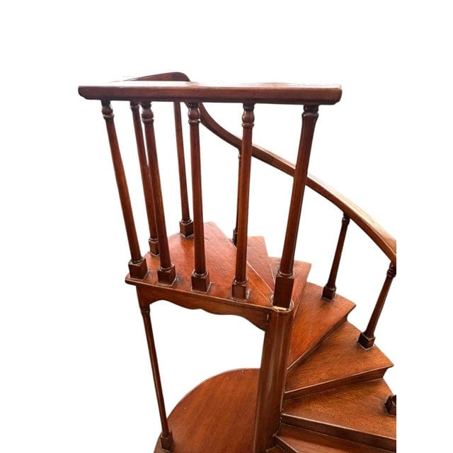 Antique Mahogany Spiral Staircase Model | IdleHour
