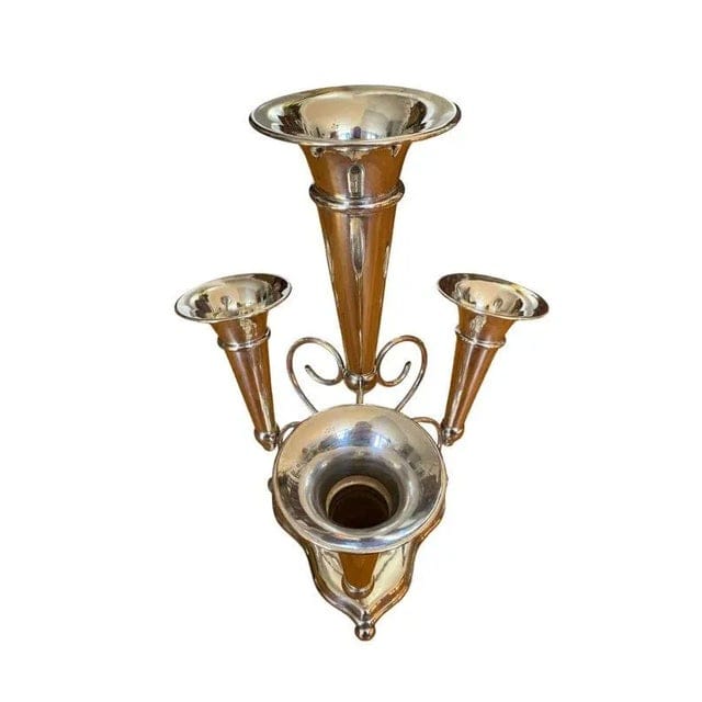 Antique Marples & Co Silver-Plate English Epergne Centerpiece | IdleHour