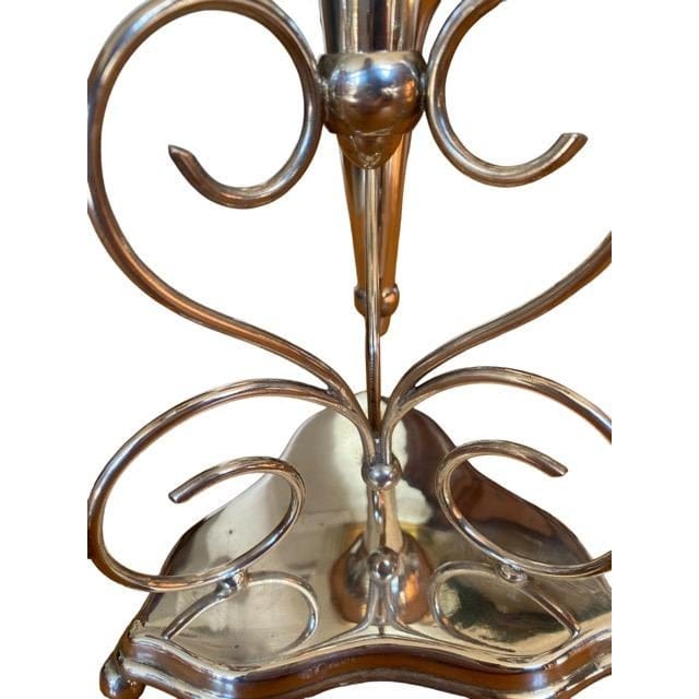 Antique Marples & Co Silver-Plate English Epergne Centerpiece | IdleHour