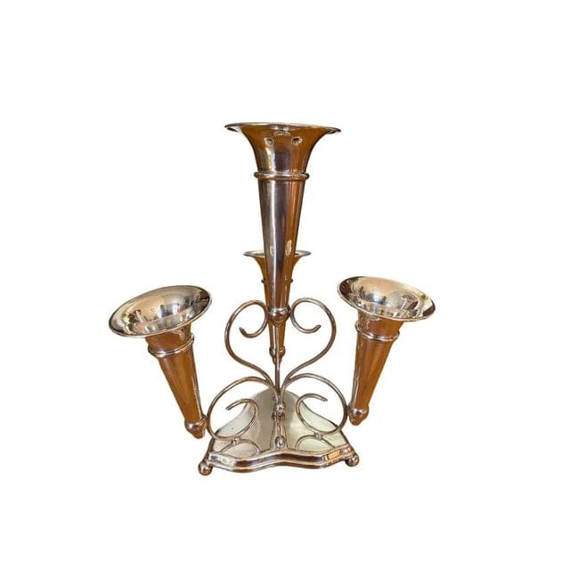 Antique Marples & Co Silver-Plate English Epergne Centerpiece | IdleHour