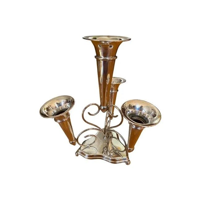 Antique Marples & Co Silver-Plate English Epergne Centerpiece | IdleHour