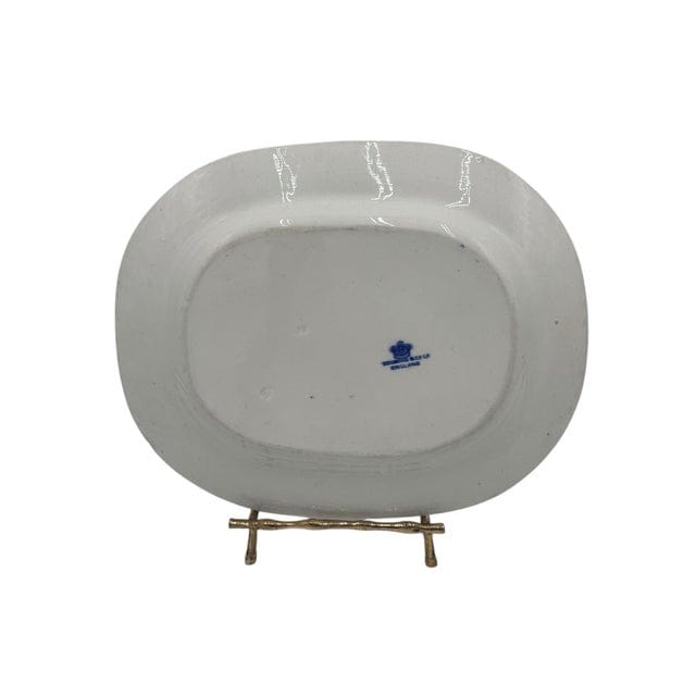 Early 20th Century Wedgwood & Co. Blue Willow Transferware Platter | IdleHour