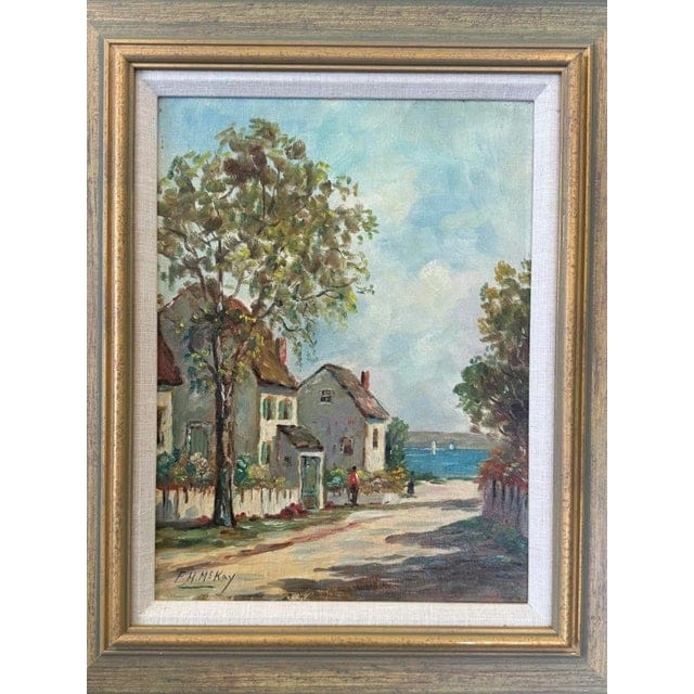 Francis H. McKay 1880 - 1969 Original Oil Seascape, Framed | IdleHour