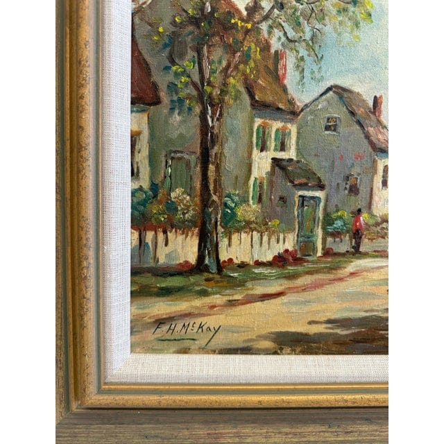 Francis H. McKay 1880 - 1969 Original Oil Seascape, Framed | IdleHour
