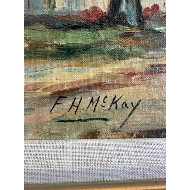 Francis H. McKay 1880 - 1969 Original Oil Seascape, Framed | IdleHour