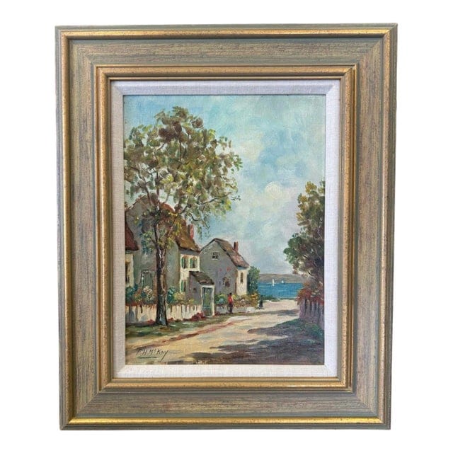 Francis H. McKay 1880 - 1969 Original Oil Seascape, Framed | IdleHour
