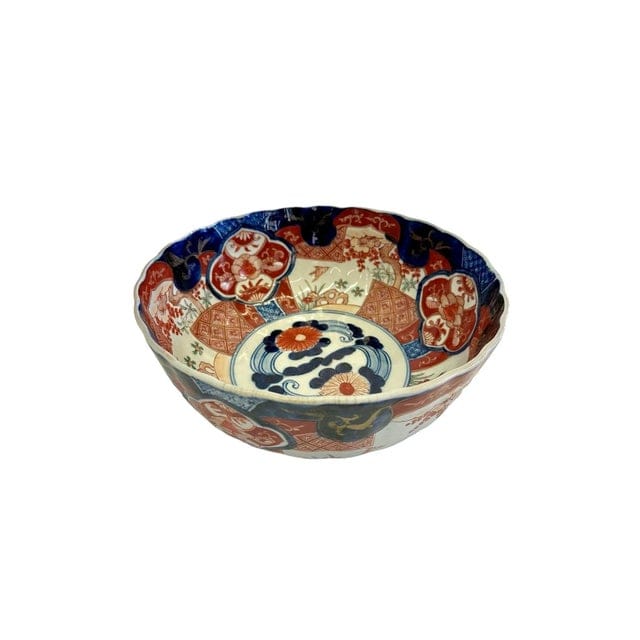 Impressive Meiji Period Japanese Imari Bowl - Late 1800s | IdleHour