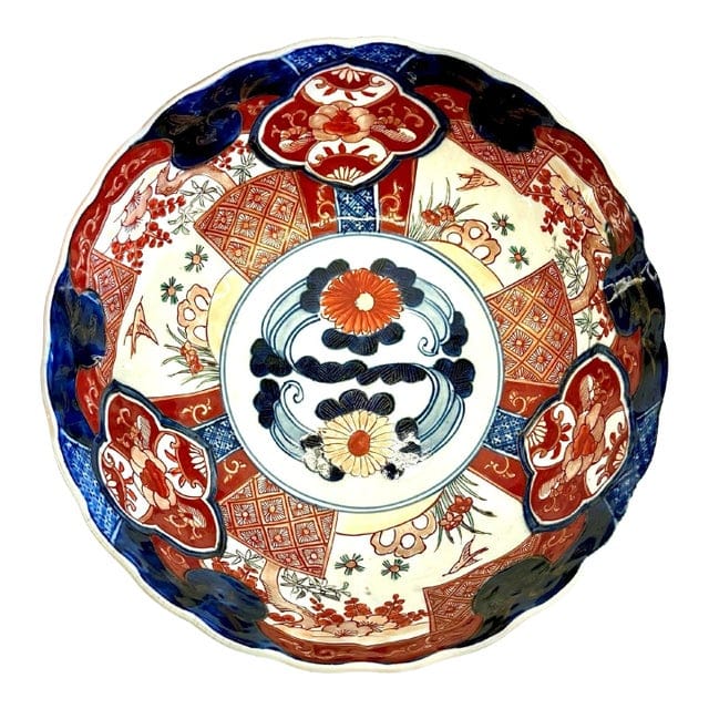 Impressive Meiji Period Japanese Imari Bowl - Late 1800s | IdleHour