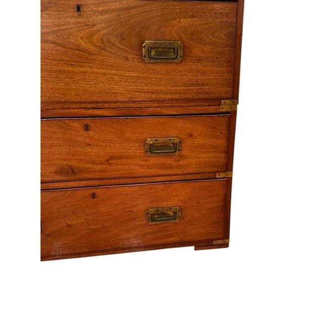 Late 19th Century British Military Five-Drawer Campaign Chest | IdleHour