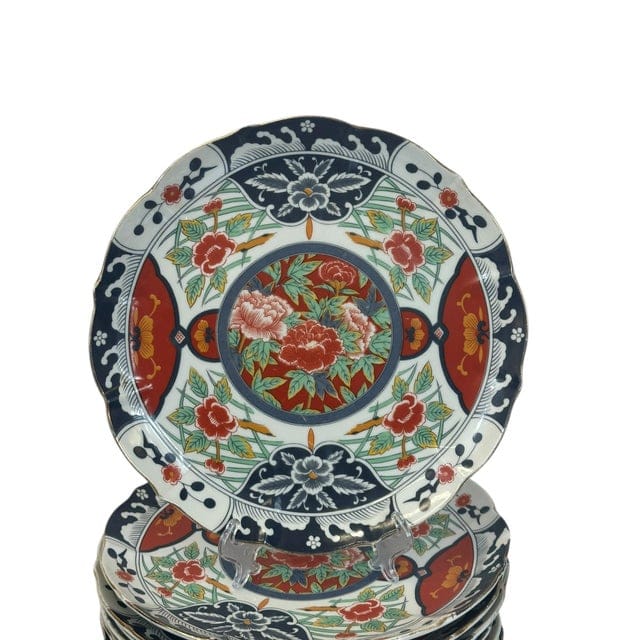 Late 20th Century Gump’s “Kiku” Imari-Style China – Nearly Complete Service for 12 - 57 Pieces | IdleHour