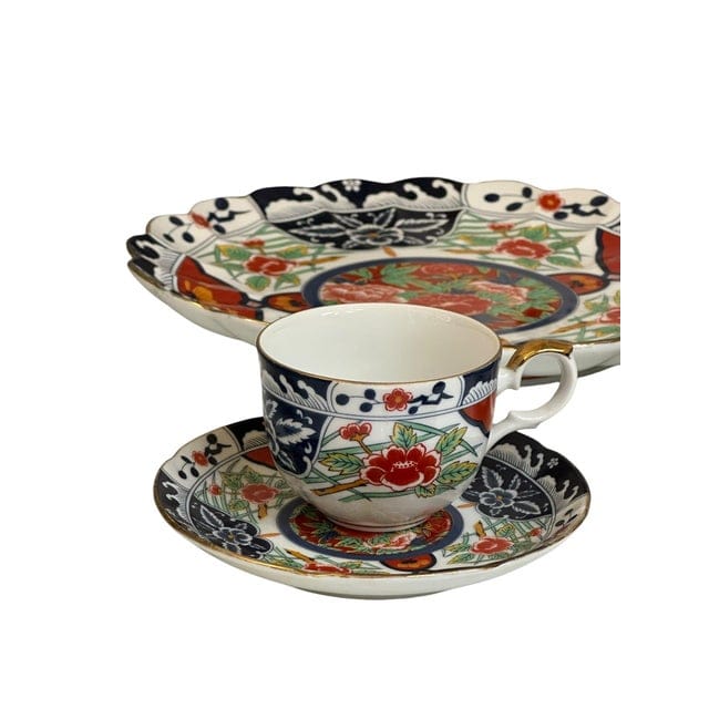 Late 20th Century Gump’s “Kiku” Imari-Style China – Nearly Complete Service for 12 - 57 Pieces | IdleHour