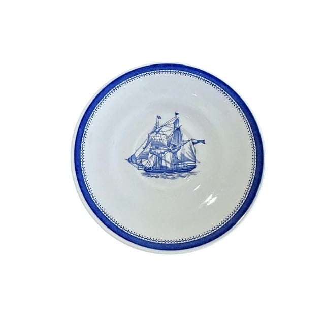 Late 20th Century Spode Blue Clipper Tea Set for 10 - 33 Pieces | IdleHour