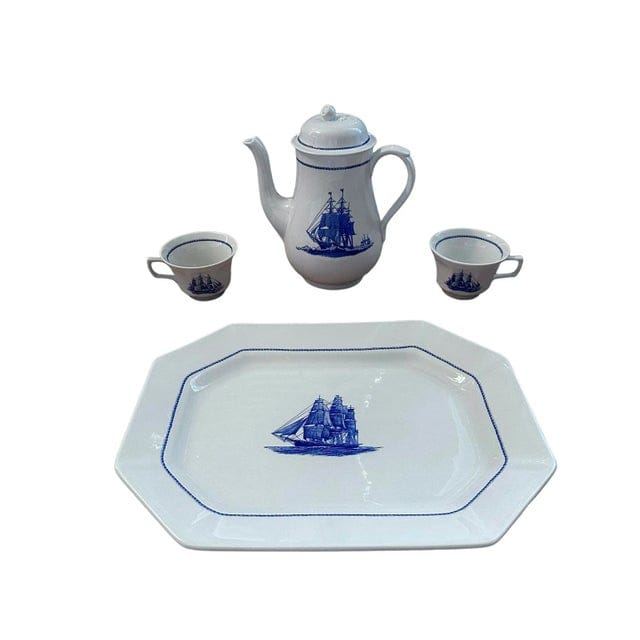 Late 20th Century Wedgwood American Clipper Hostess Set - 5 Pieces | IdleHour