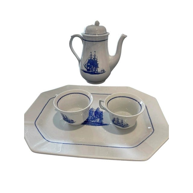 Late 20th Century Wedgwood American Clipper Hostess Set - 5 Pieces | IdleHour