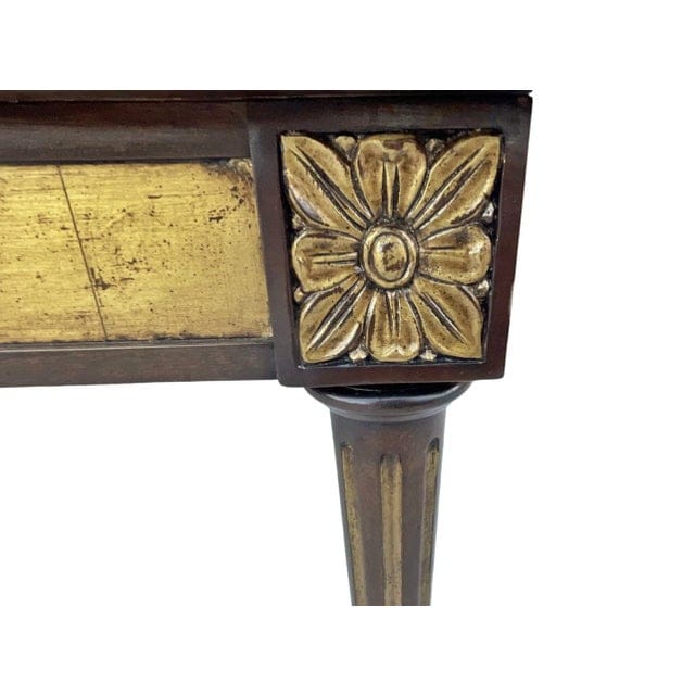 Maitland Smith Eglomise Reverse Painted Glass Cocktail Table | IdleHour