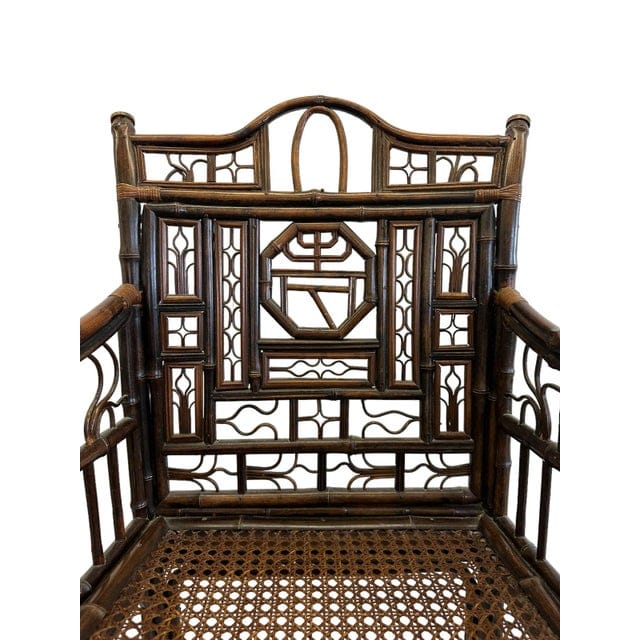 Mid 20th Century Diminutive Pavillion Bamboo Side Chair | IdleHour