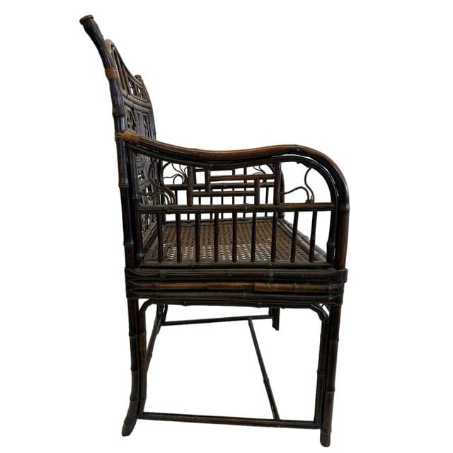 Mid 20th Century Diminutive Pavillion Bamboo Side Chair | IdleHour
