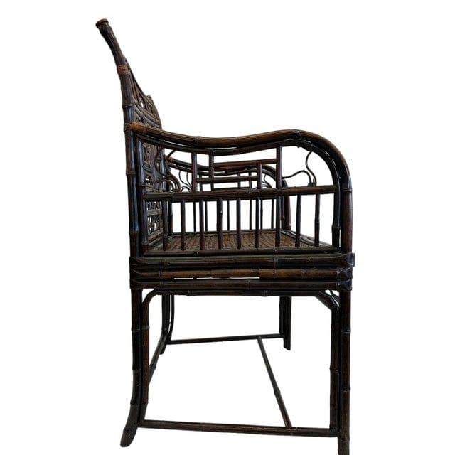 Mid 20th Century Diminutive Pavillion Bamboo Side Chair | IdleHour