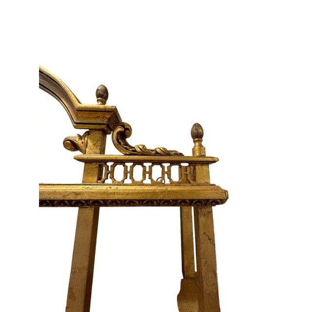 Mid 20th Century Multi-Tiered Vintage Italian Gilded Wall Shelf | IdleHour