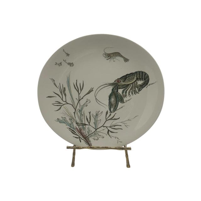 Mid 20th Century Set of 11 Vintage Johnson Brothers Fish Dinner Plates - 6 Patterns | IdleHour