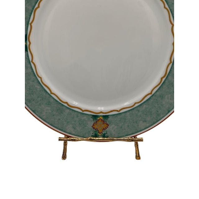 Mottahedeh Merian Mist 12" Service Plates - Set of 3 | IdleHour