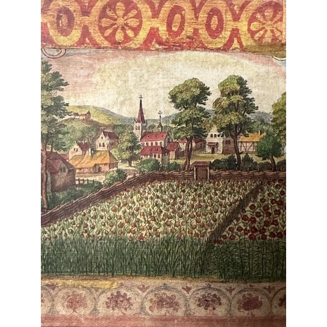 Original Danielle Desplan - Paysage # 12 - Late 20th Century Mixed-Media | IdleHour