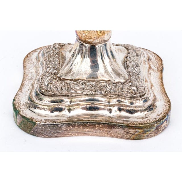 Pair of 19th Century Sheffield Silver Plate Five Candle Candelabrums | IdleHour