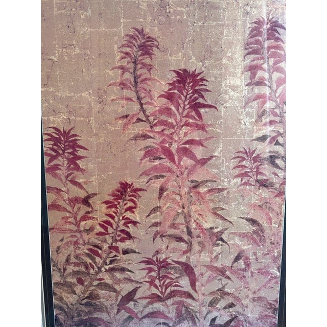 Pair of Lillian August for Soicher Marin Botanical Prints - Golden Harmony I and Golden Harmony II | IdleHour