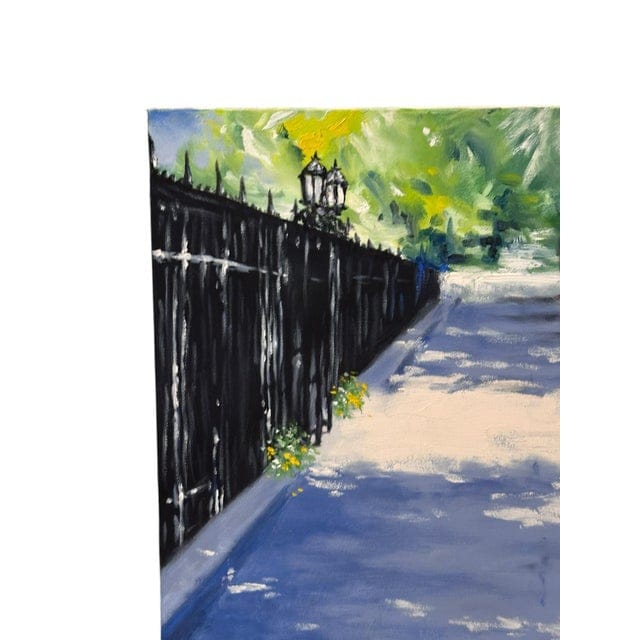 Ron Savage Impressionist Cityscape Oil Painting | IdleHour