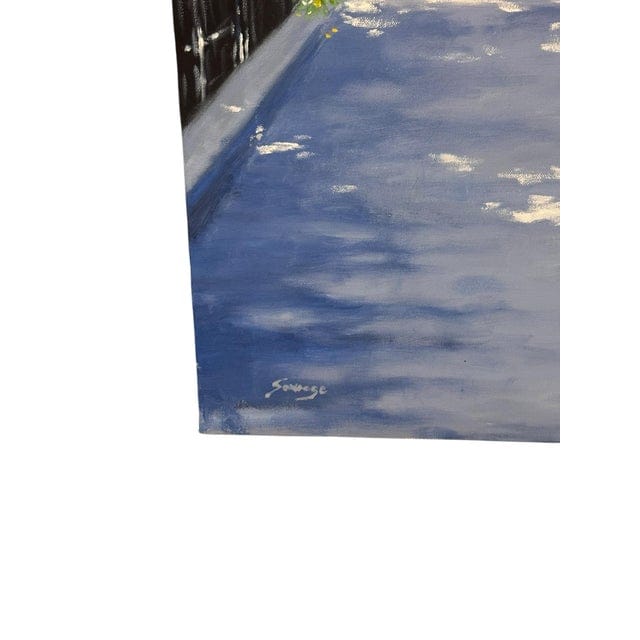 Ron Savage Impressionist Cityscape Oil Painting | IdleHour
