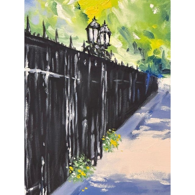 Ron Savage Impressionist Cityscape Oil Painting | IdleHour