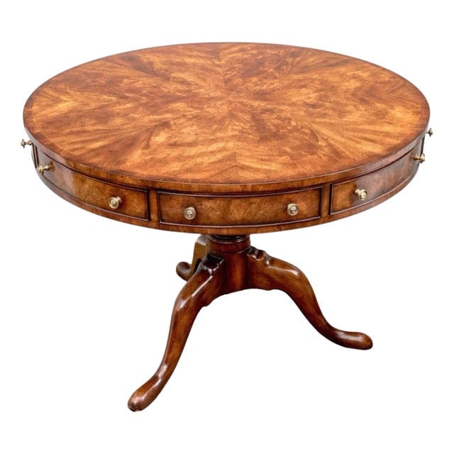 Theodore Alexander Flame Mahogany Althorp Round Dining Table | IdleHour