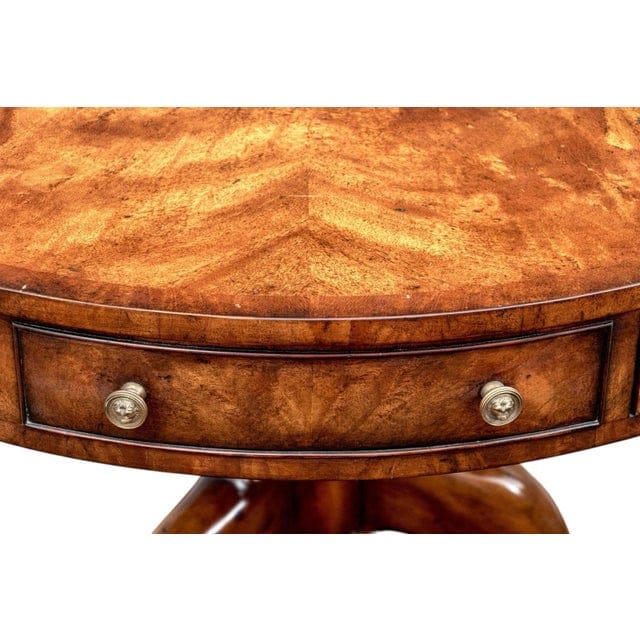 Theodore Alexander Flame Mahogany Althorp Round Dining Table | IdleHour