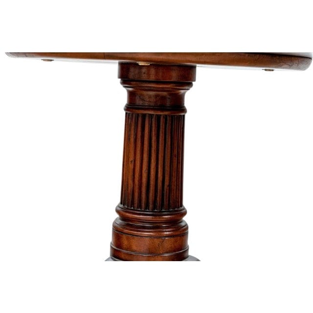 Theodore Alexander Flame Mahogany Althorp Round Dining Table | IdleHour