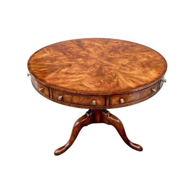 Theodore Alexander Flame Mahogany Althorp Round Dining Table | IdleHour