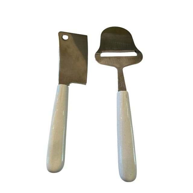 Vintage Delft Cheese Cutters- 2 Pieces | IdleHour