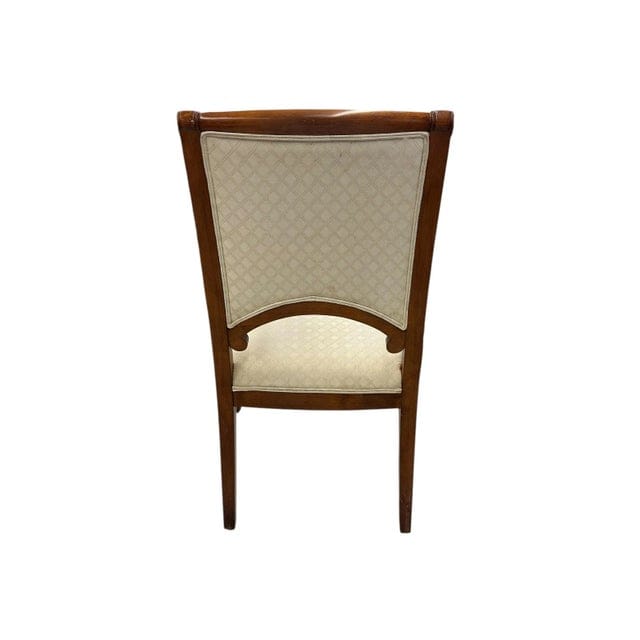 Vintage Regency Chair With Greek Key Design and Bamboo Legs | IdleHour