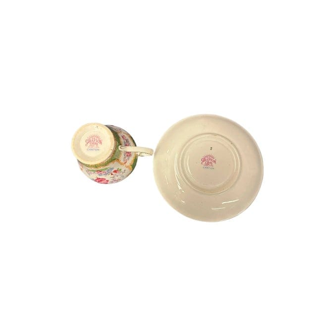 Vintage Royal Grafton Canton Tea Set - 14 Pieces | IdleHour