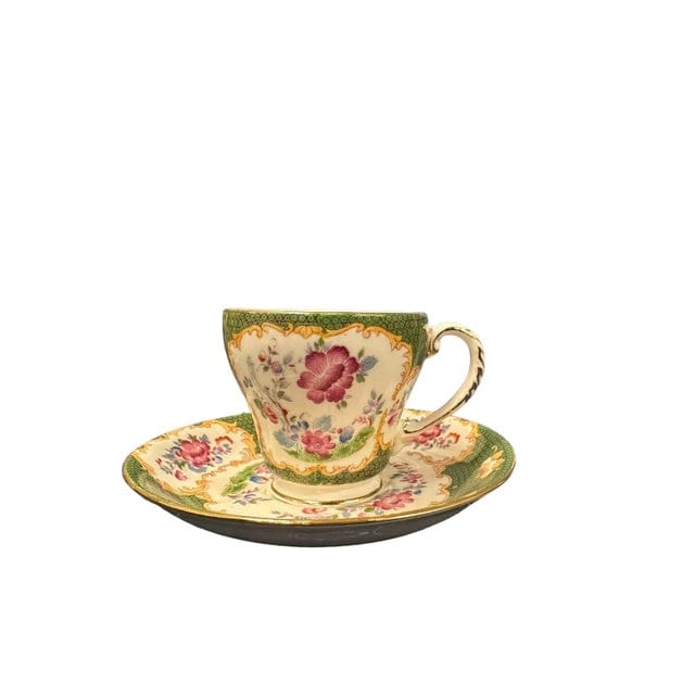 Vintage Royal Grafton Canton Tea Set - 14 Pieces | IdleHour