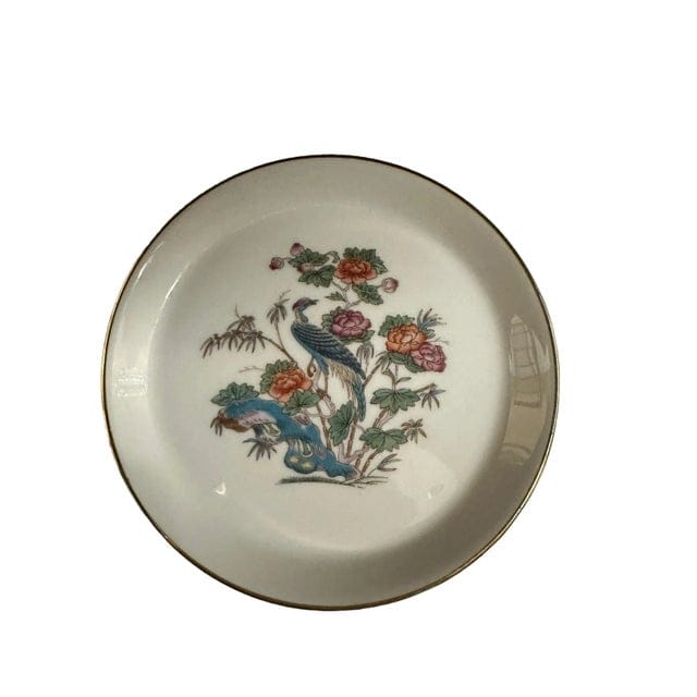 Vintage Wedgwood Kutani Crane Bone China Coasters - Set of 4 | IdleHour