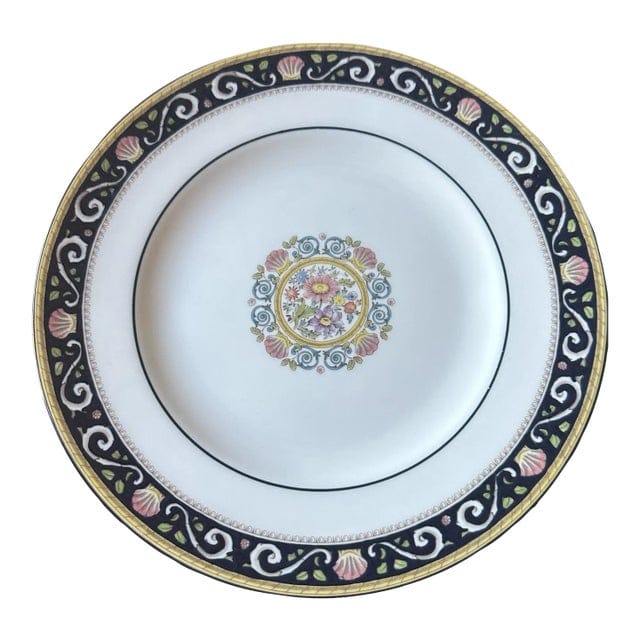Vintage Wedgwood Runnymede Pattern Salad Plate | IdleHour