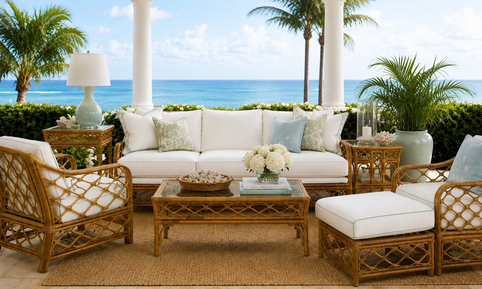 A Guide to Faux Bamboo Makers & Designers | Idle Hour