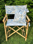 Bespoke Connecticut Heriz Director's Chairs | Idle Hour